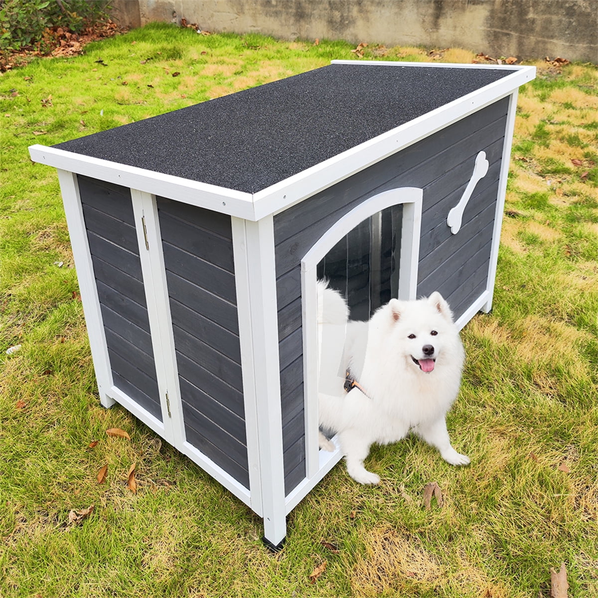 Outdoor Dog Kennel Cover 8'x4'x6' - Heavy Duty Waterproof UV Resistant Cage Protection