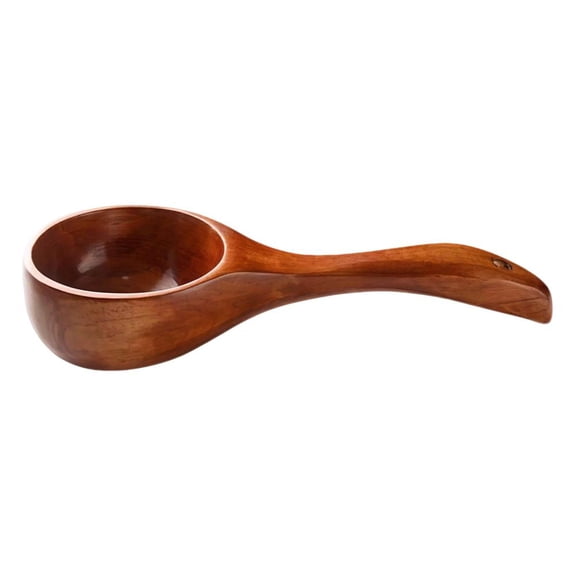 Large Wooden Soup Ladle Spoon For Serving Noodles And Stew Eco-Friendly Kitchen Utensil