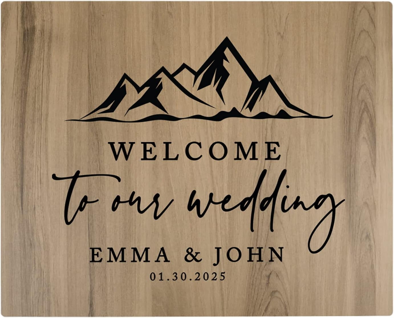 Large Wooden Welcome Sign for Wedding, Welcome Sign 16
