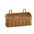 thumbnail image 1 of Large Woven Storage Basket 1PC, Coffee Wall Hanging Vegetable Organizer Garlic Holder, Efficient Home Kitchen Pantry Organization Tool, 1PC Coffee Clearance Sale, 1 of 9
