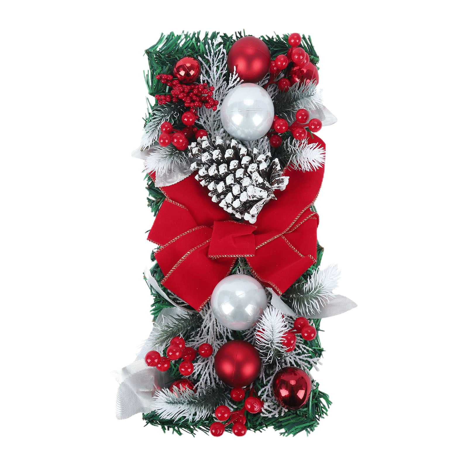 Large Wreath with Lights Decorate Christmas Wall Hanging Mall Christmas