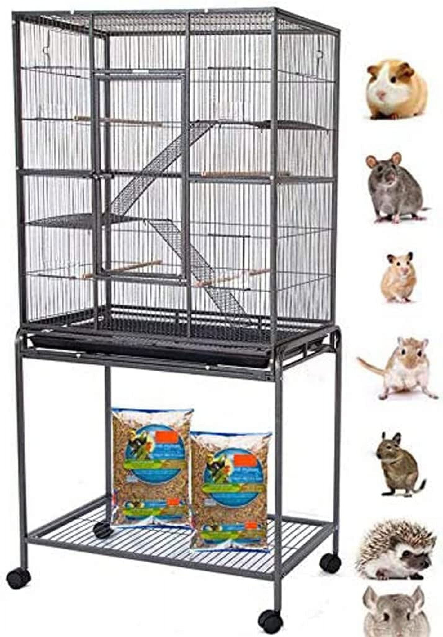 Large Wrought Iron 4Levels Chinchilla Sugar Glider Mice Rat Mouse