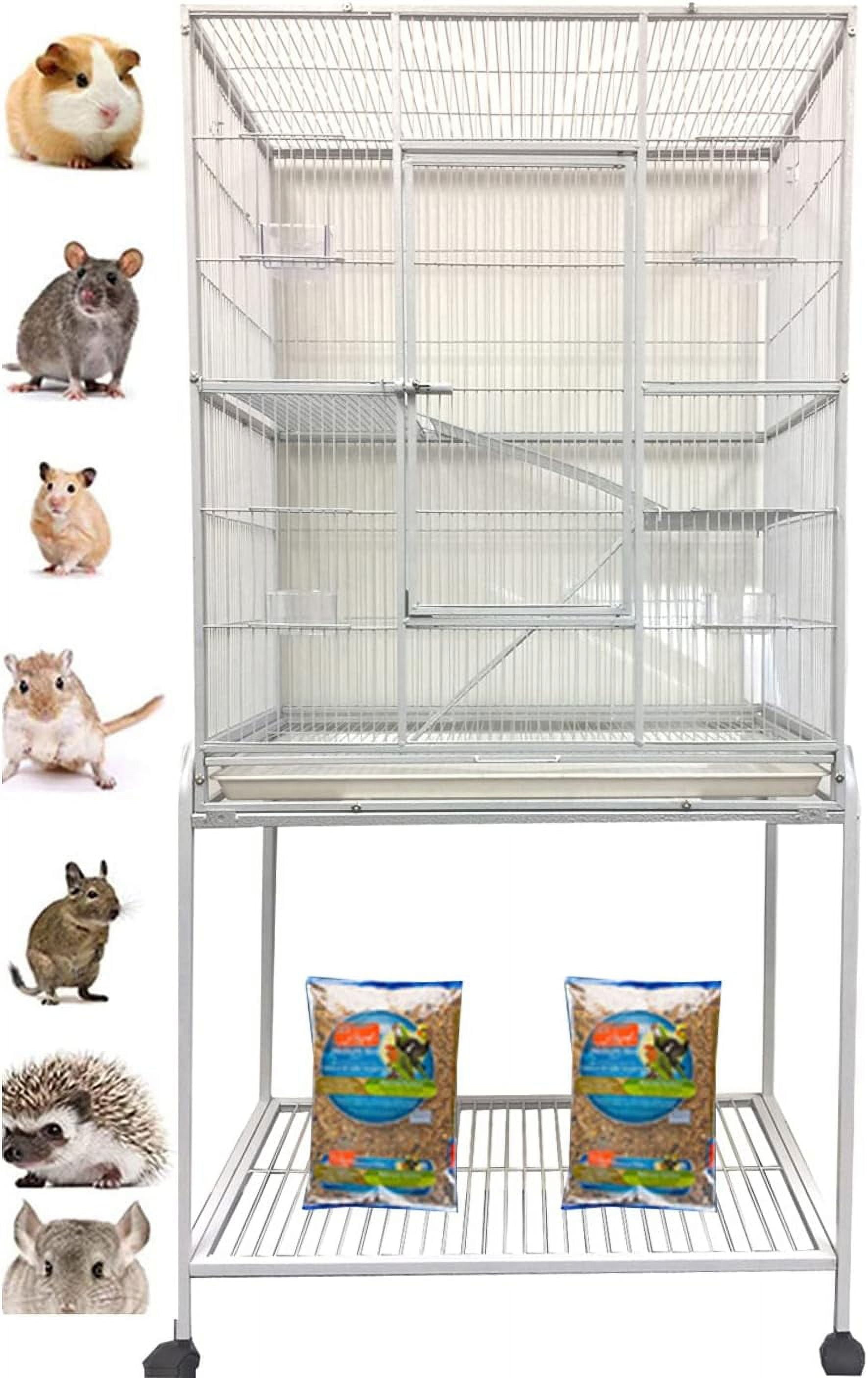 Large Wrought Iron 4Levels Chinchilla Sugar Glider Mice Rat Mouse