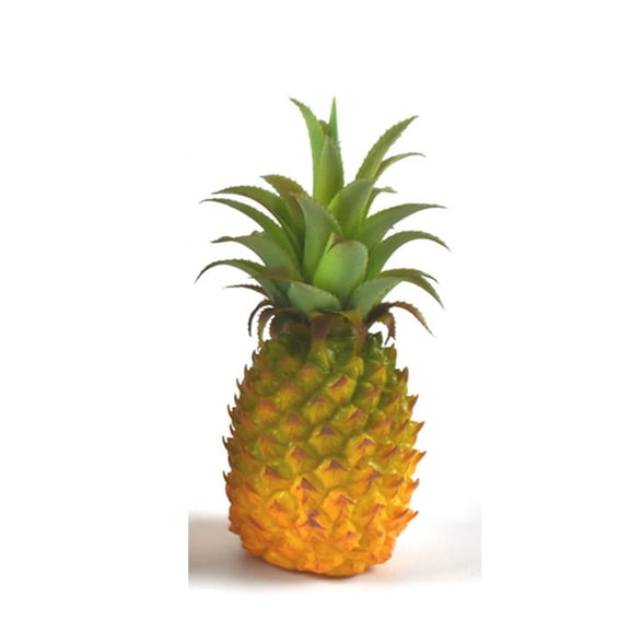 Large Yellow Pineapple Tropical Fruits Decorative Foam Artificial Imitation Fake Decorations Display Decor DIY Craft