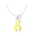 thumbnail image 1 of Large Yellow Ribbon Necklaces, 1 of 4