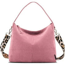 Large Zippered Messenger Bag with Pockets, shoulder bags Hobo Handbag for Work, Shopping