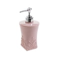 thumbnail image 1 of Large-capacity Bottle Bathroom Shampoo Bottle Body Soap Bottle Smooth Liquid Soap Dispenser Bottle Empty Pink Square, 1 of 11