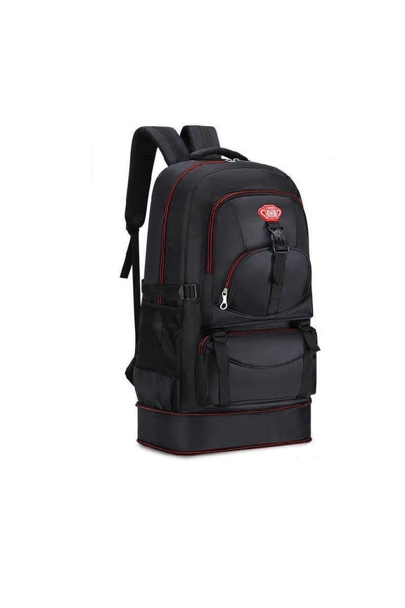 Large-capacity Outdoor Mountaineering Bag Men,55to65 liters expandable