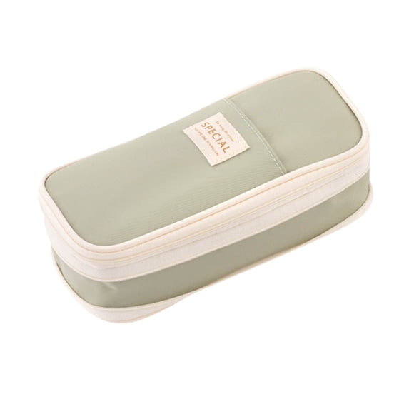 Large-capacity Pencil Case Macaron Color Matching Can Be Transformed Into An Upgraded Pencil Case Stationery Box,1691# Green
