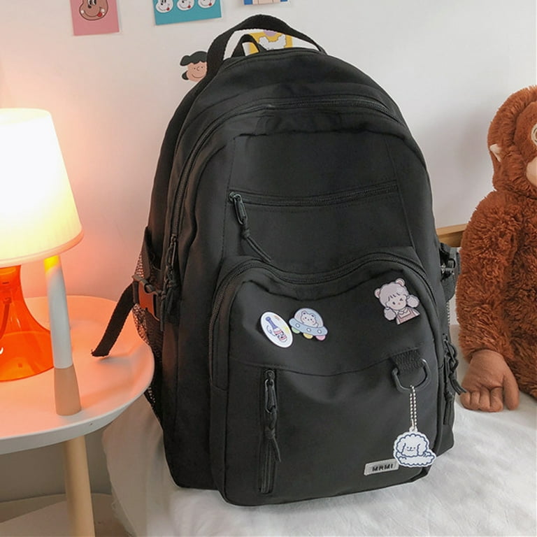 Large capacity Schoolbag Cute Female High School Junior High School Student Backpack College Student Backpack Walmart
