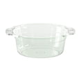 thumbnail image 1 of Large-capacity Transparent Plastic Washbasin, Household Foot Wash Basin for Bathrooms and Dorms, Multi-functional Storage Container and Daily Care Item Holder, 1 of 8