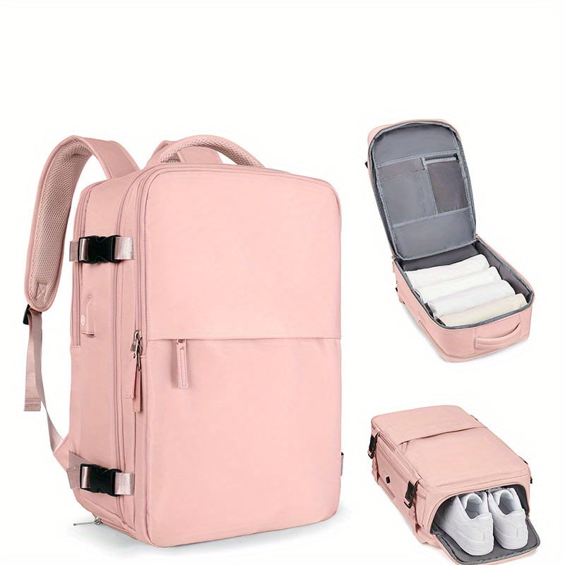 "Largecapacity Travel Backpack with USB for Business Trips and Short