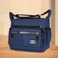 thumbnail image 1 of Large capacity men's shoulder bag, waterproof and wear-resistant backa3d8 kol0, 1 of 1