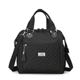 thumbnail image 1 of Large capacity portable nylon Leakproof Lunch Tote Cooler Bag with Side Pockets & Adjustable Strap,Women Men reusable lunch bag outdoor travel picnic bag, 1 of 11