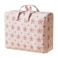 thumbnail image 1 of Large capacity storage bag ideal for clothing, quilts, and bulky items, perfect for moving, travel, and seasonal storage., 1 of 7