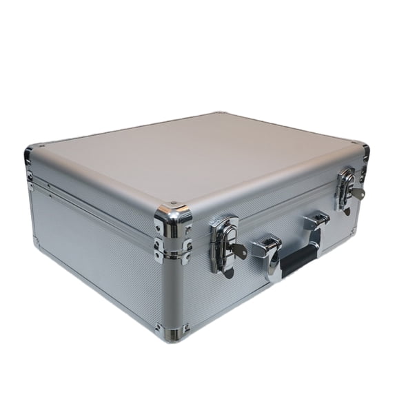 Large-capacity toolbox and organizer, all-purpose home repair organizer, heavy-duty toolbox, hard-shell plastic panels with metal frames