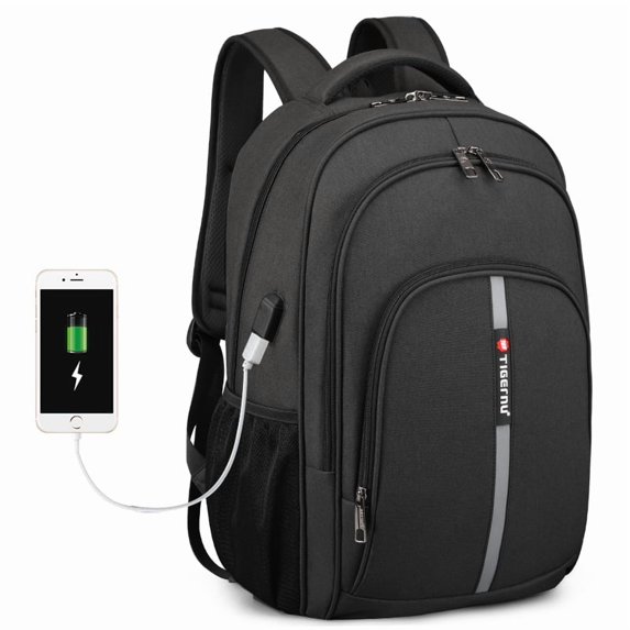 Large capacity travel backpack computer bag,Grey