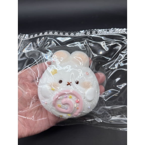 Large cute frozen butter Bunny bun taba squishy
