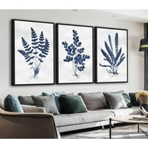Large d Birds Wall Art - Abstract Birds on Branches Leaf Wall Decor 16"x24" Set of 3 Spring Garden Painting Prints Modern Green Tree Canvas Pictures for Living Room Bedroom Office Artwork