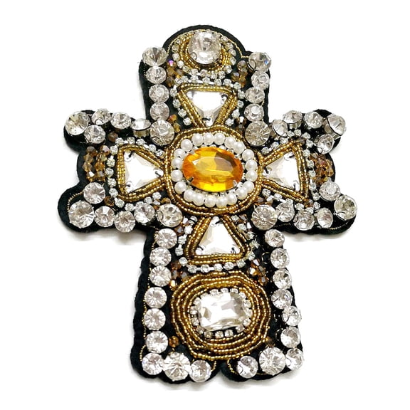 Large for Embroidered Patches Sew on for Beaded Patches Applique for Wedding Bride Dress DIY Deco