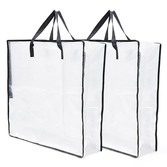 Large quilt storage bag, Thickened clothing storage bag, 2 Packs