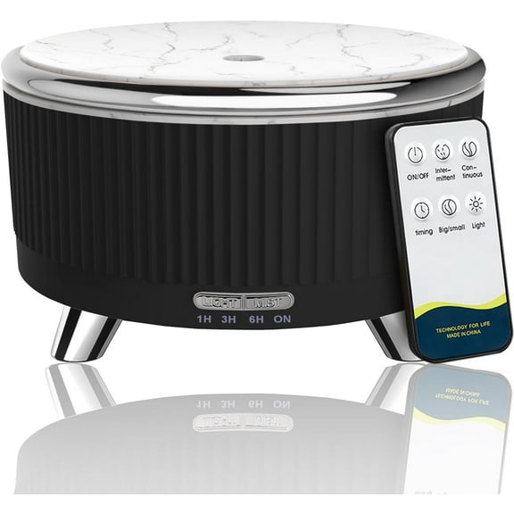 Large room, 500-milliliter aroma diffuser, remotely controlled cold mist humidifier