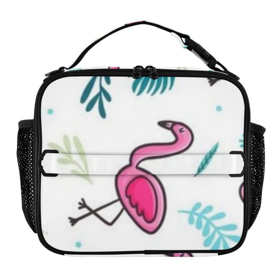 Large shoulder strap Tote Lunch Bag - Multi-Compartment Waterproof Portable Thermal Food Bag for Commute,School,Office & Picnic Outings. Christmas Style