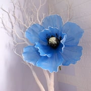 Large simulated plant poppy poppy flower wedding road guide props fake flower