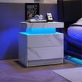 thumbnail image 1 of Large storage side table / Bedroom and office use / Blend with any furniture, 1 of 4