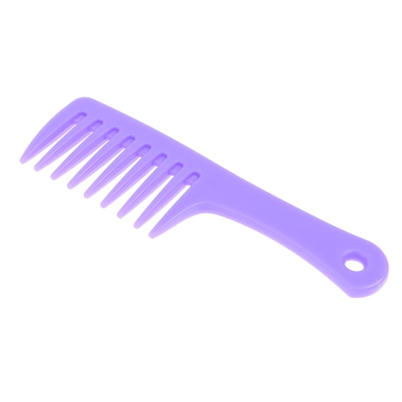 Large-tooth Curly Hair Comb Female Smooth Hair Comb Wide-tooth Anti-Static Thickened Hairdressing Comb Styling Tool