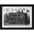 thumbnail image 1 of Large urn with reliefs of the labors of Hercules, and cover in the form of bier (Plazza Orsini), and a lamp of brass 36x28 Large Black Ornate Wood Framed Canvas Art by Giovanni Battista Piranesi, 1 of 2