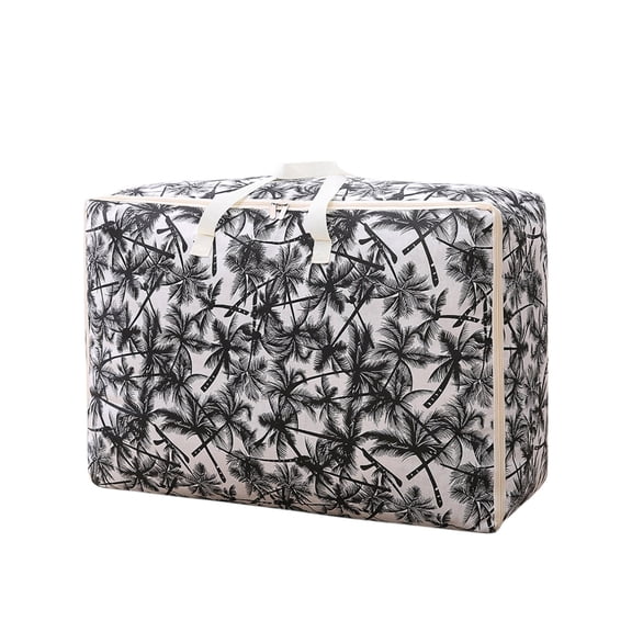 Largecapacity Storage Bag With Handle Largecapacity Storage Bag Foldable Storage Bucket For Quilt Blanket And