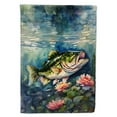 thumbnail image 1 of Largemouth Bass House Flag, 1 of 5