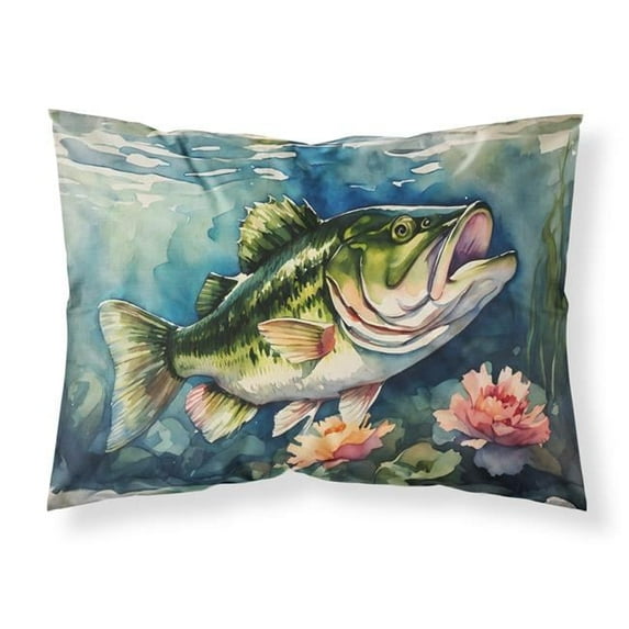 Largemouth Bass Standard Pillowcase