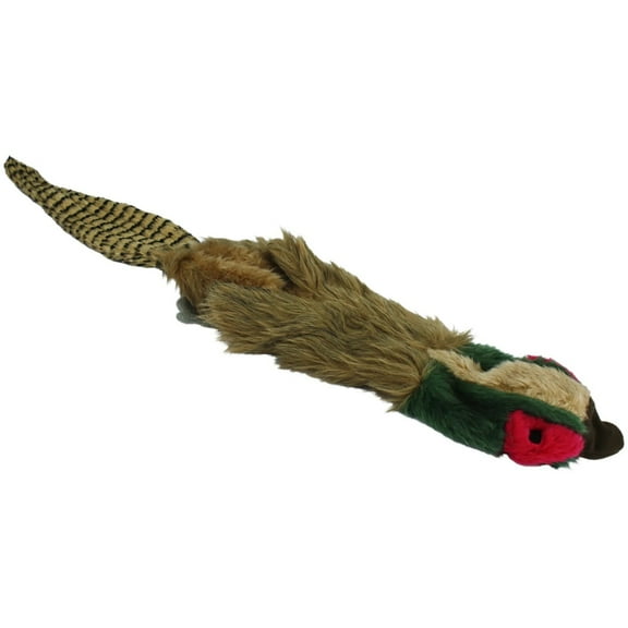Larger Dog Hunting Toys Migrating Plush Birds Stuffing Free Honker Squeaker 20" (20 Inch Pheasant)