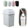 thumbnail image 1 of Larger Kitchen Can Swing Top Garbage Buckets Creative Covered Kitchen Living Room Can Flip Sundries to Store Buckets Rubbish Bags Home Decor Happy 2026!, 1 of 7