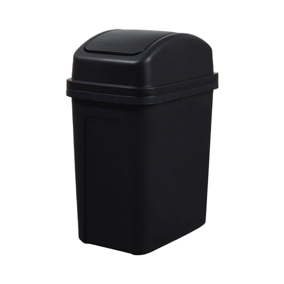 Larger Kitchen Can Swing Top Garbage Buckets Creative Covered Kitchen Living Room Can Flip Sundries to Store Buckets Rubbish Bags Home Decor Happy Day!