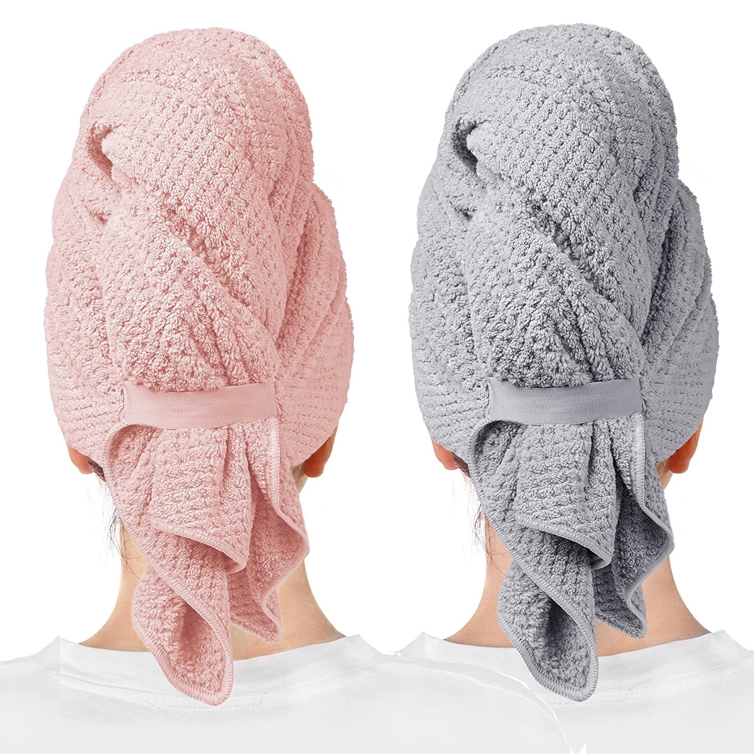 Women's Extra Large Microfiber Hair Wrap Towel main image 0