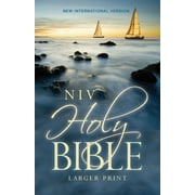 Larger Print Bible-NIV (Paperback)(Large Print)