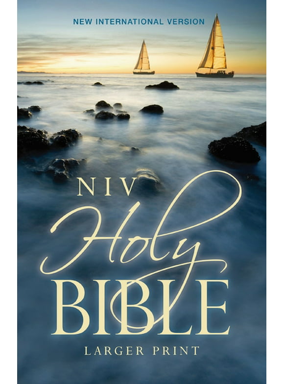 Larger Print Bible-NIV (Paperback)(Large Print)