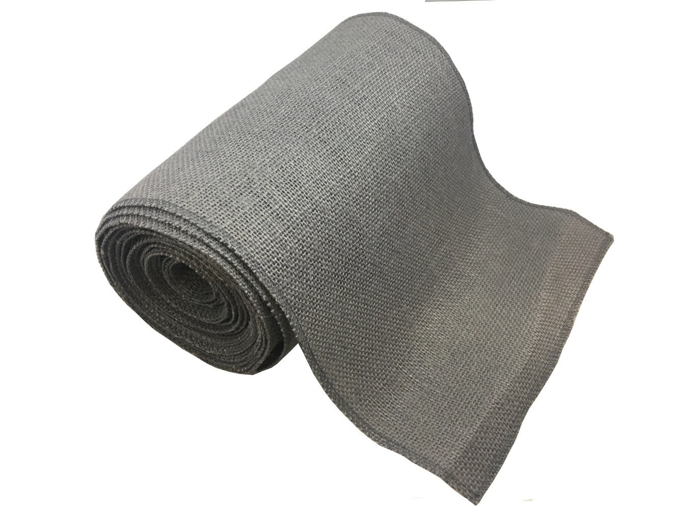 Larger Serged Burlap Ribbons-Avocado,9 Inch