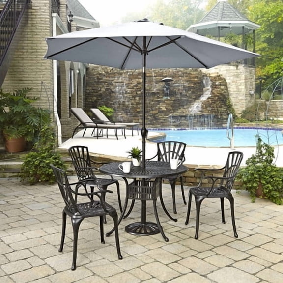 Largo 5PC Dining Set w/ Umbrella