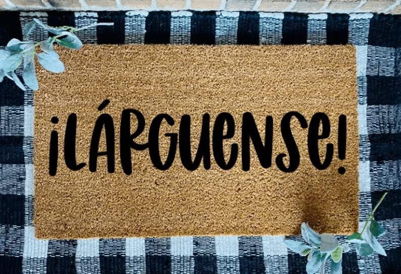 Larguense Non Slip Entryway Rugs for Indoor Entrance Floor Door Mat