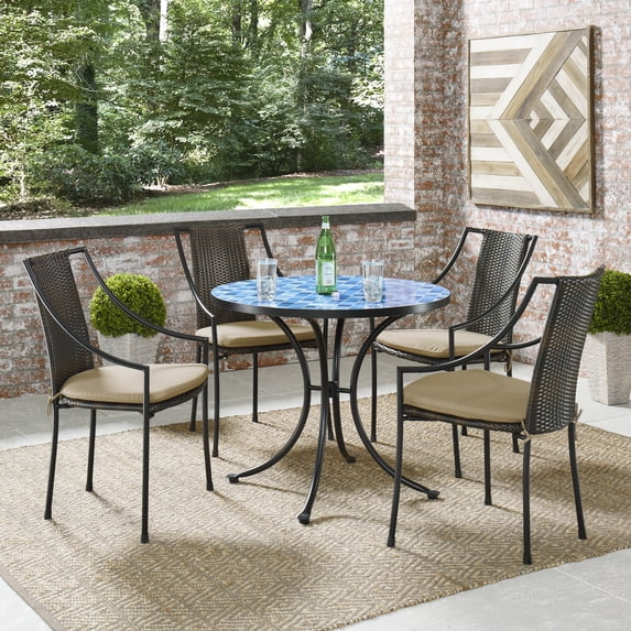 Larimar Black Dining Table by homestyles