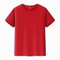 thumbnail image 1 of Larisalt Baby Boy Casual T-Shirt Short Sleeve Plain Top Tees Toddler Kids Boys Crew Neck T-Shirt, 1 of 6