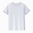 thumbnail image 1 of Larisalt Baby Boy Casual T-Shirt Short Sleeve Plain Top Tees Toddler Kids Boys Crew Neck T-Shirt, 1 of 4