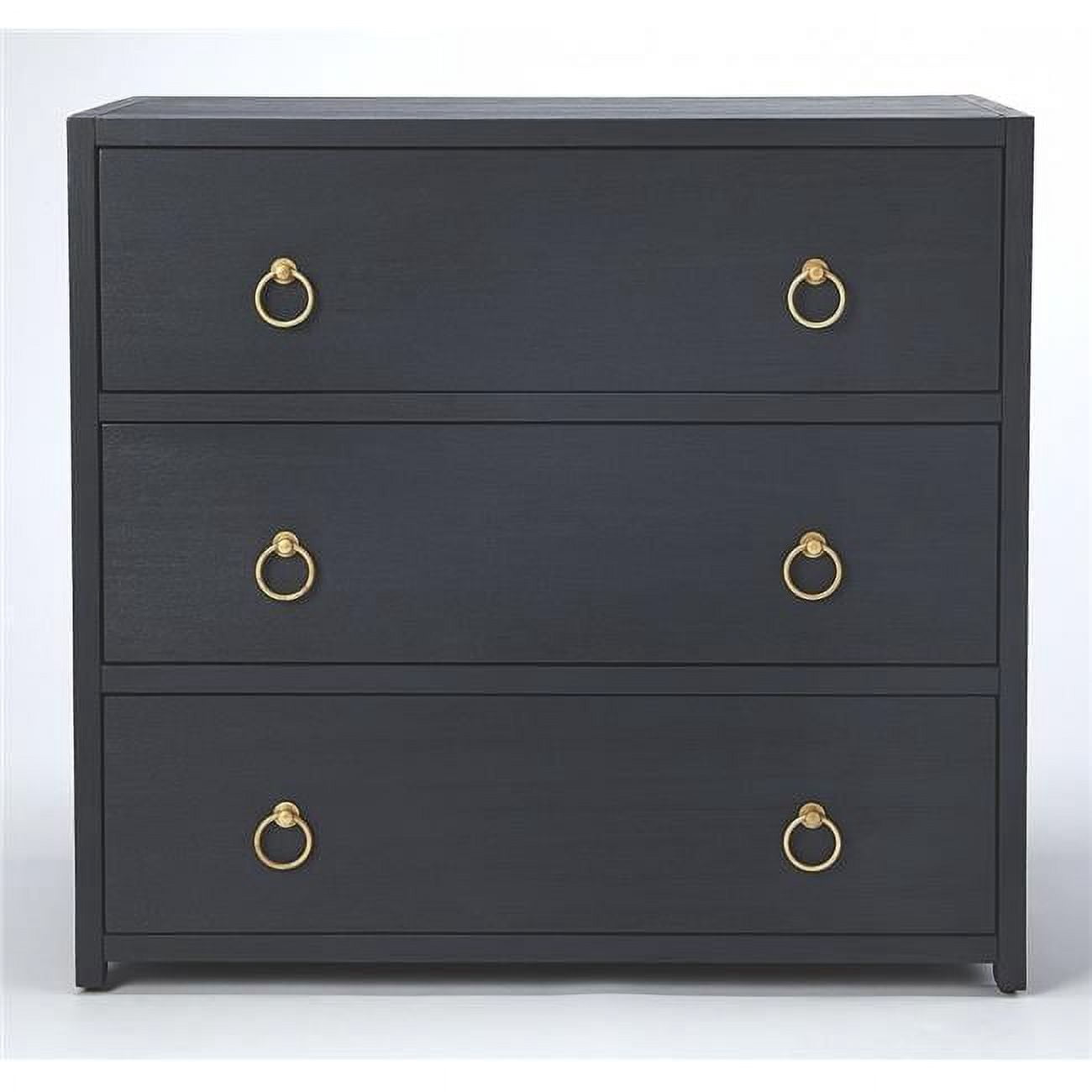 Lark 3 Drawer Chest, Navy Blue - Walmart.com