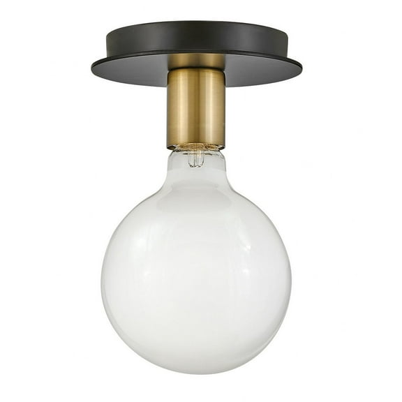83201LCB Lark Bobbie - 1 Light Flush Mount In Mid-Century Modern Style-3.25 Inches Tall and 5.5 Inches Wide