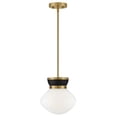 thumbnail image 1 of 83607BK-LCB Lark Lucy - 10W 1 LED Small Pendant-10.25 Inches Tall and 10 Inches Wide-Black Finish, 1 of 7
