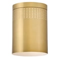 thumbnail image 1 of 83681LCB Lark Casey - 12W 1 LED Small Flush Mount-10.25 Inches Tall and 7.5 Inches Wide-Lacquered Brass Finish, 1 of 11